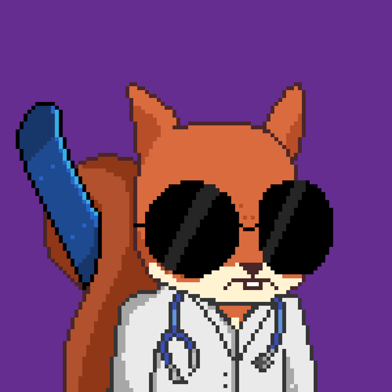 Pixel Squirrels #529